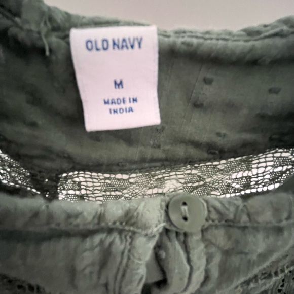 Old Navy Blouse | Size M | Green - Picture 5 of 6